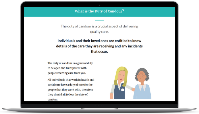 Duty of Candour | CareTutor | Social Care eLearning