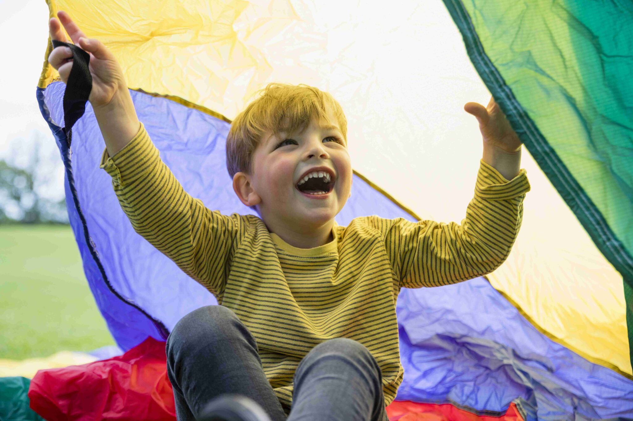 Sitting Under the Parachute