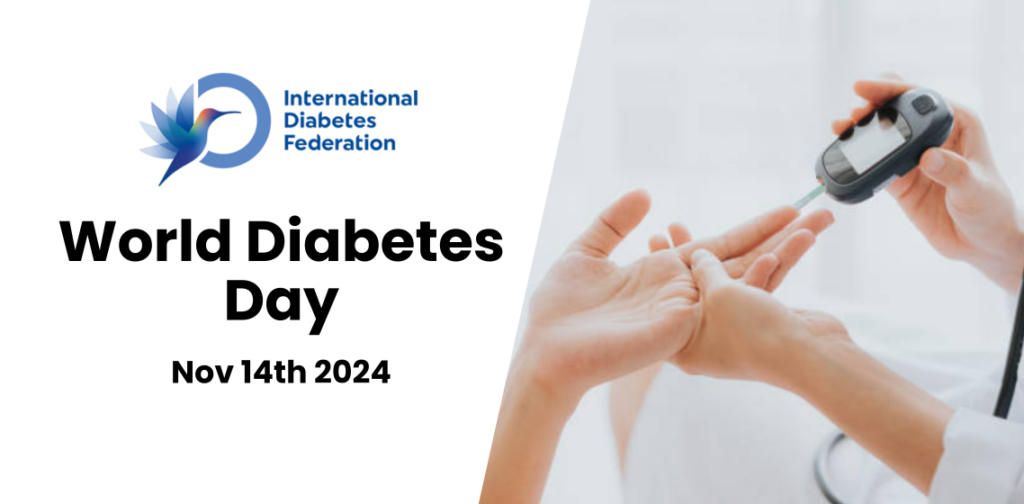 World Diabetes Day 2024 : Diabetes and well-being | CareTutor | Social Care eLearning