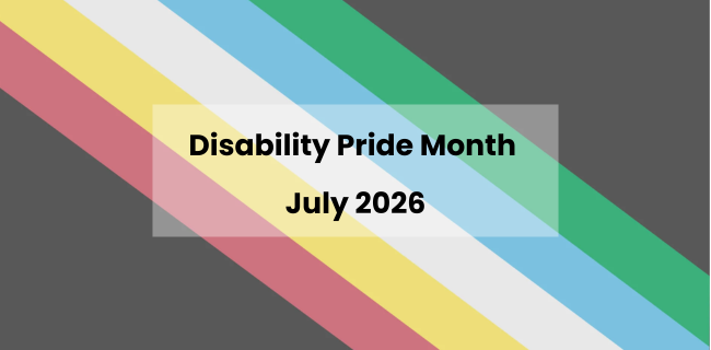 Disability Pride Month