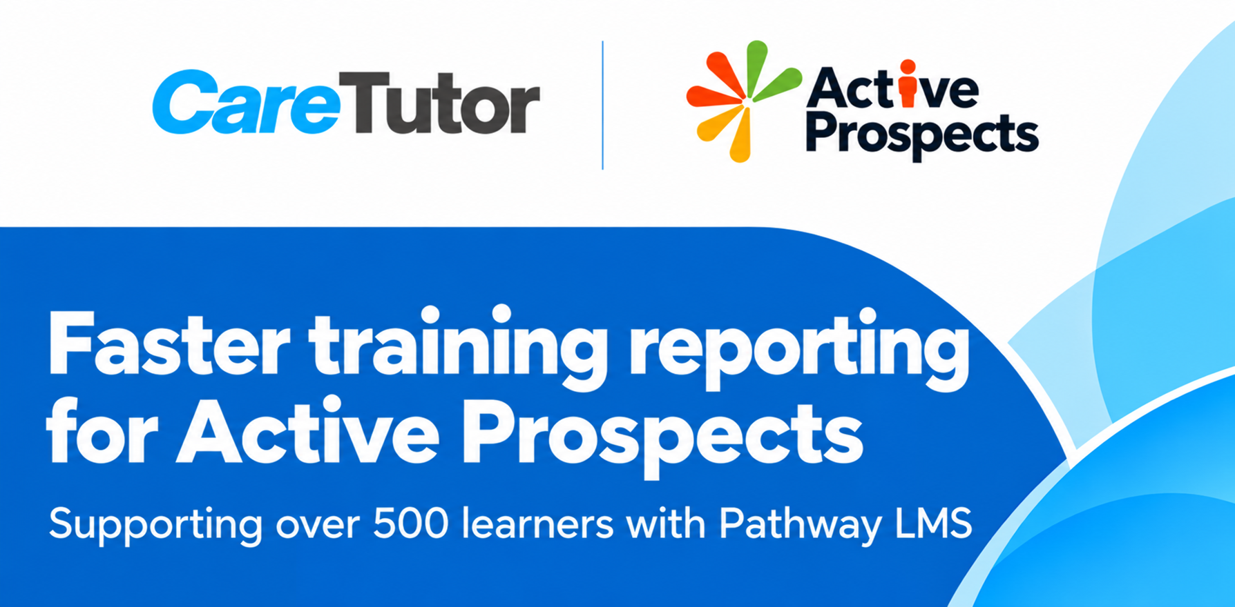 CareTutor and Active Prospects graphic
