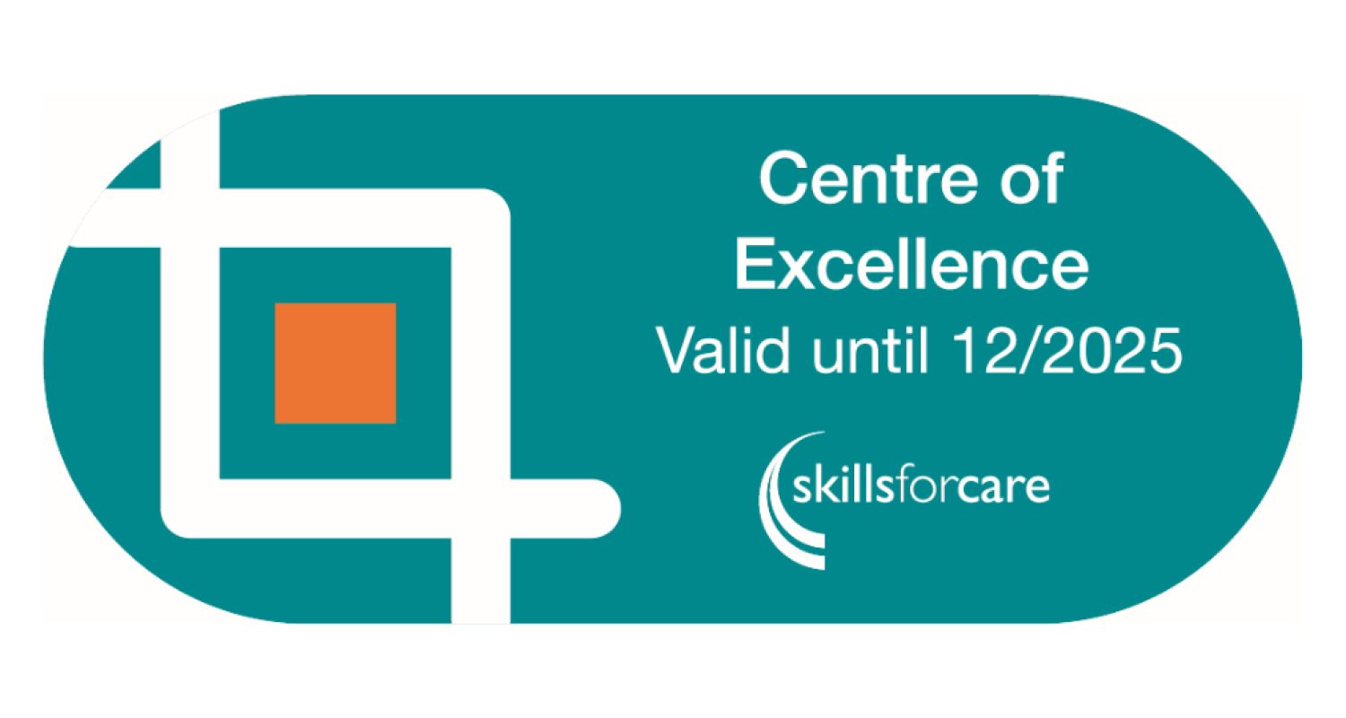Centre of excellence logo on white background